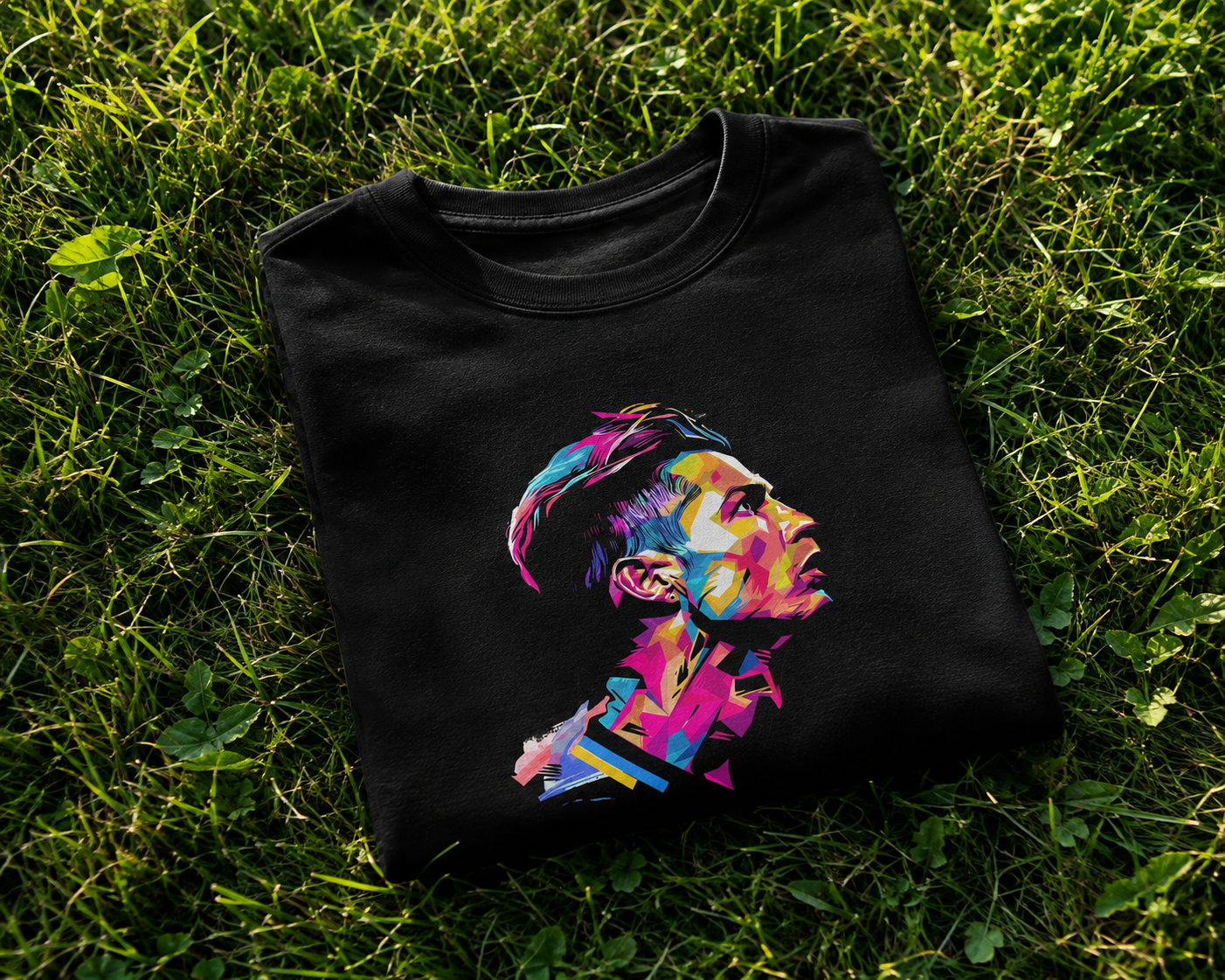 T-shirt a manches courtes Football Legende star portugal